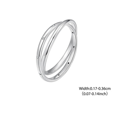 Double-layer Cross Ring