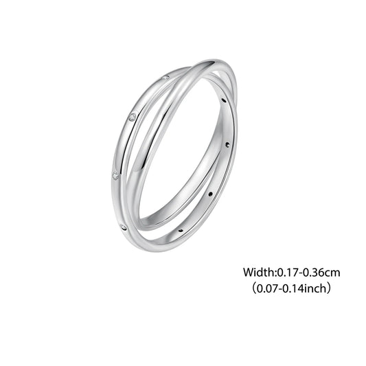 Double-layer Cross Ring